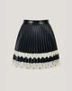 VEGAN LEATHER LANEY SKIRT