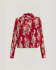 HANDSKETCHED FLORAL DELAINE TOP