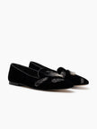 GIGI SMOKING SLIPPER BLACK