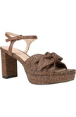 PENNI RAFFIA PLATFORM SANDAL
