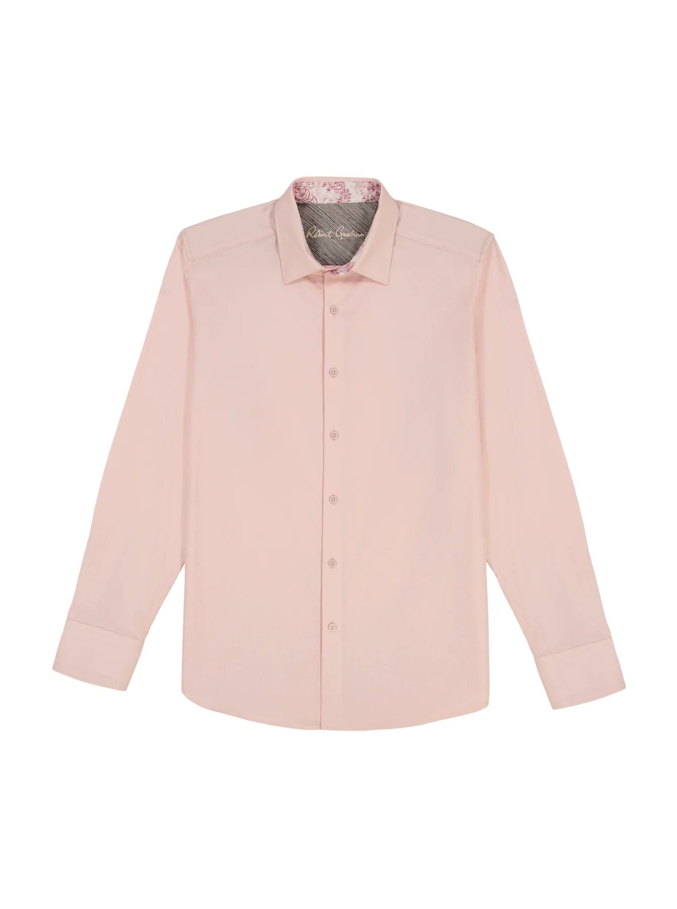 ODYSSEY LONG SLEEVE BUTTON DOWN SHIRT IN PINK