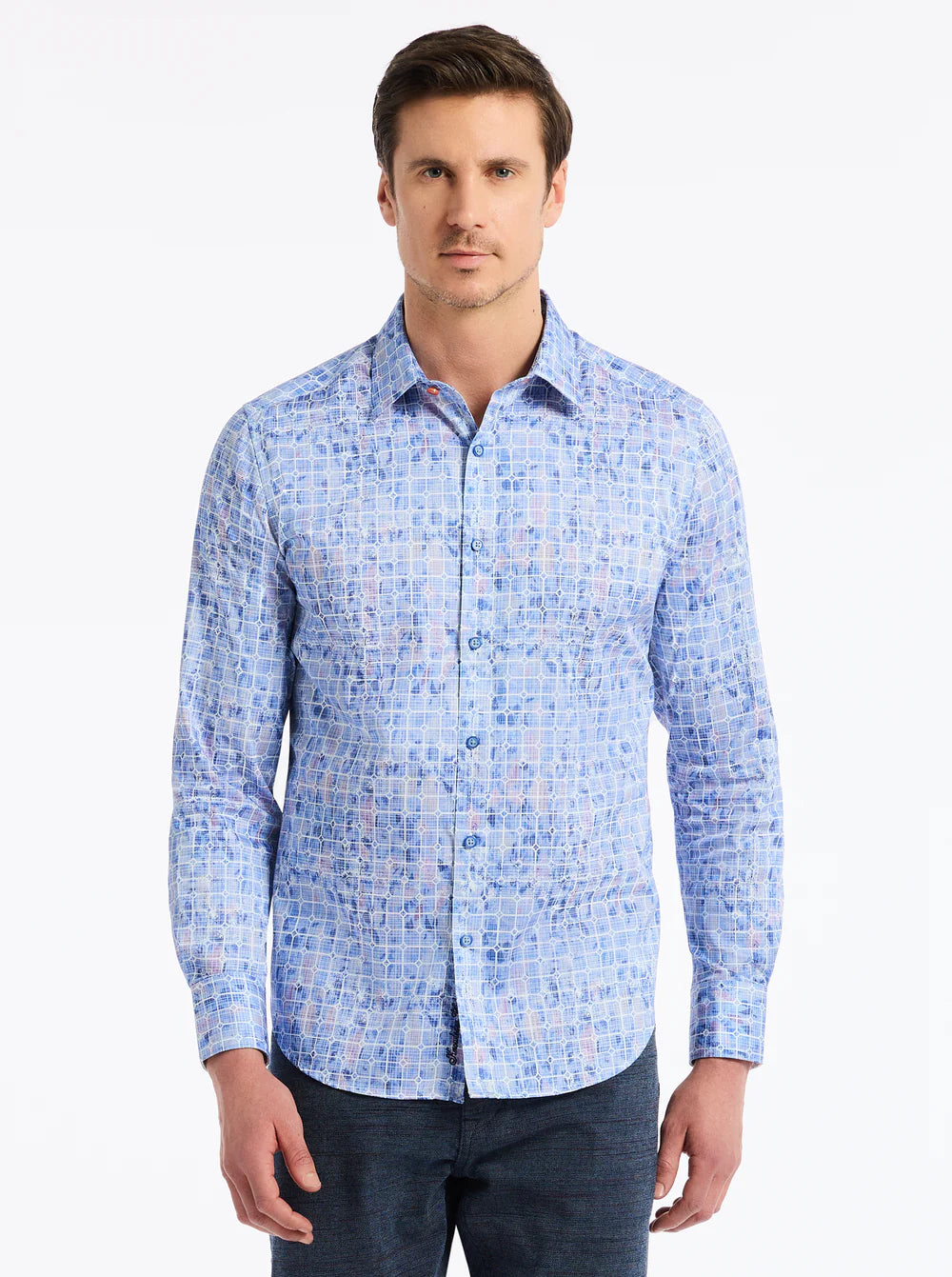 AMSTERDAM LONG SLEEVE BUTTON DOWN SHIRT