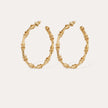 BAMBOO HOOP EARRINGS