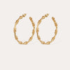 BAMBOO HOOP EARRINGS