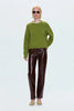 ADINA SWEATER IN PEA GREEN
