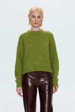 ADINA SWEATER IN PEA GREEN