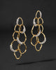 SOLANALES CRYSTAL LINKED DROP POST EARRING