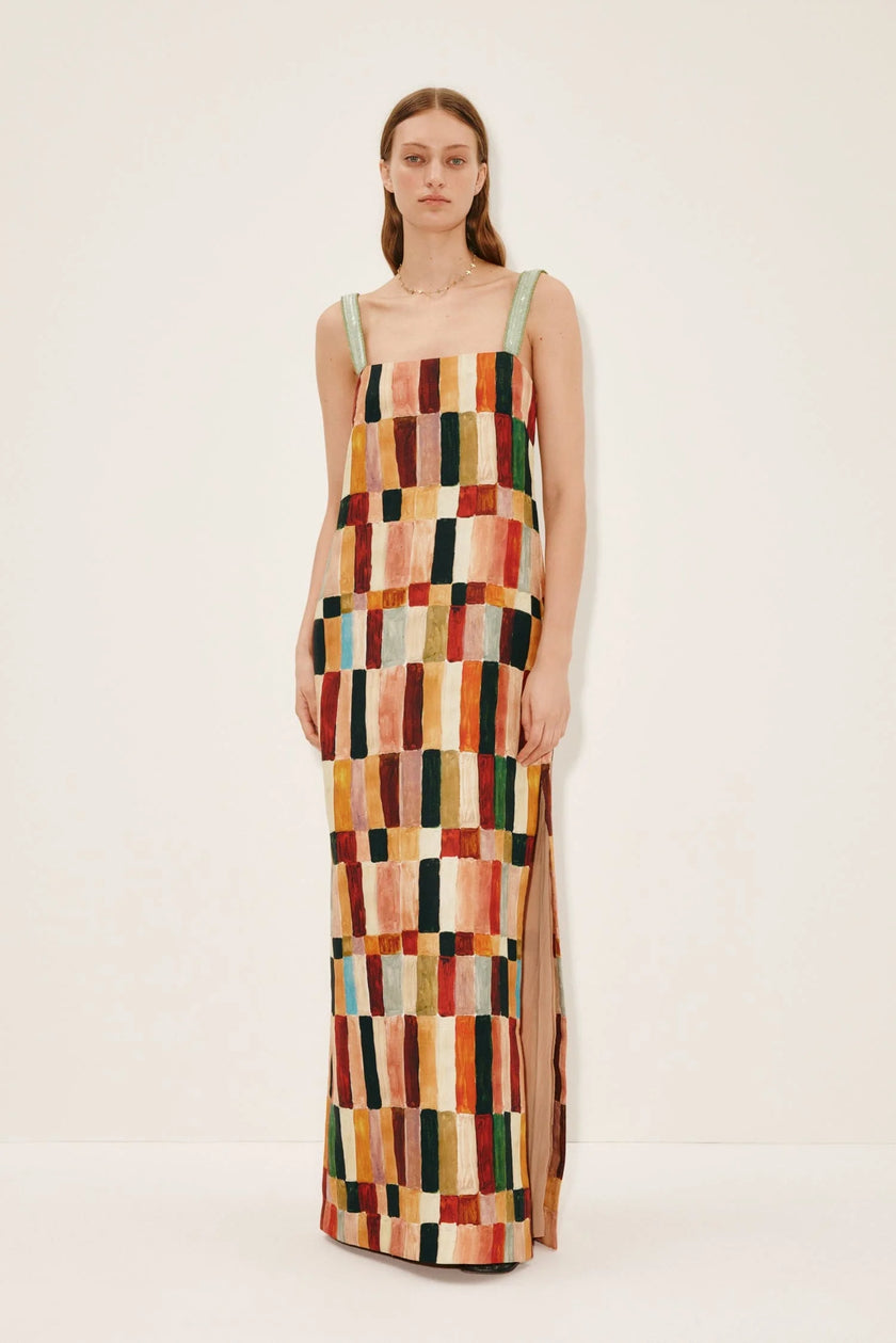 MAJORELLE MIDI DRESS – Julian Gold MAJORELLE MIDI DRESS – Julian Gold