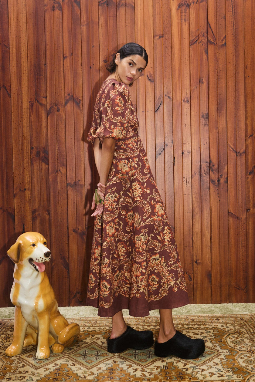 SERAPHINA MIDI DRESS