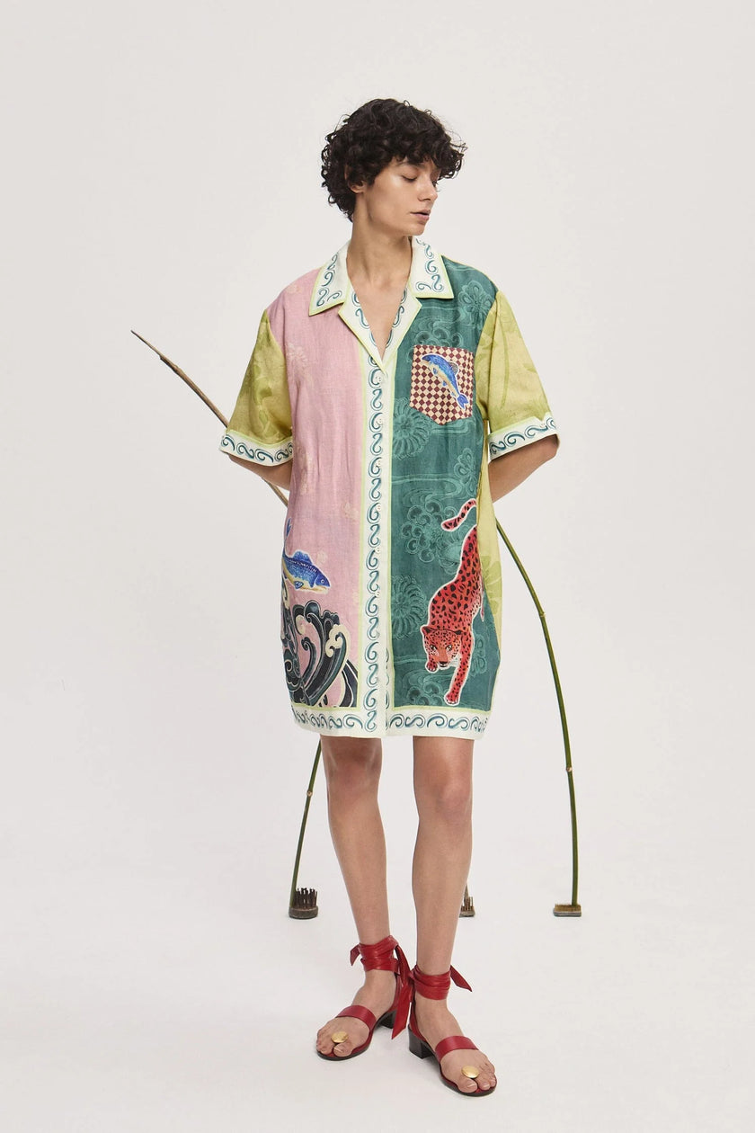 ROCHESTER MINI SHIRTDRESS