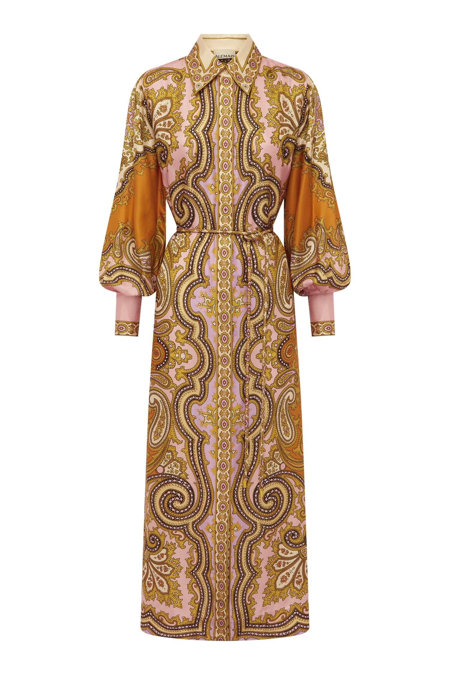 CLEMENZA SILK SHIRTDRESS
