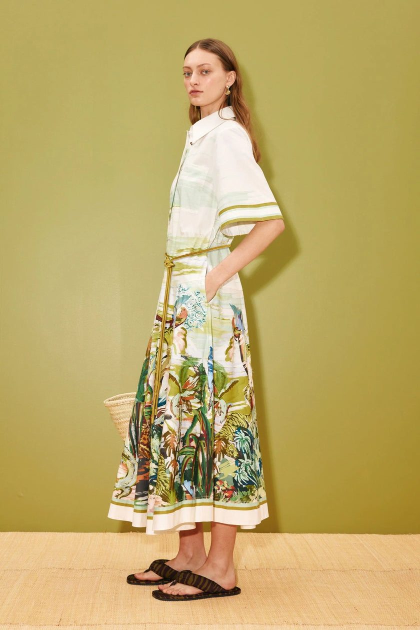 JUNGLE BOOGIE SHIRTDRESS