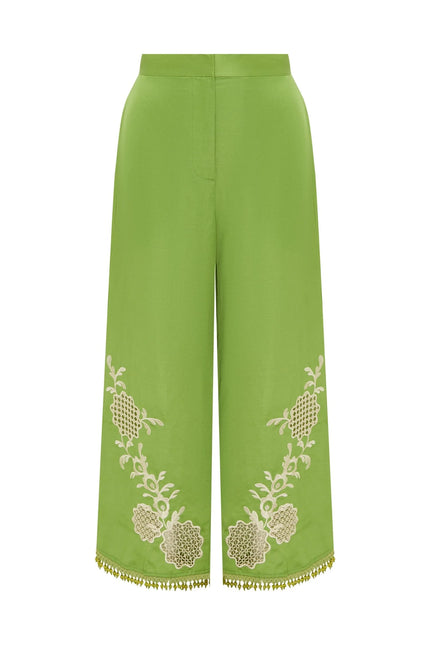 LUISA EMBROIDERED PANT
