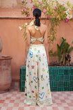 SIDI SILK PALAZZO PANT