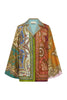 CLEMENZA SPLICED SILK SHIRT
