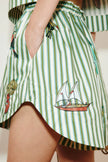 BISOU EMBROIDERED SHORT