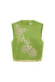 LUISA EMBROIDERED TOP
