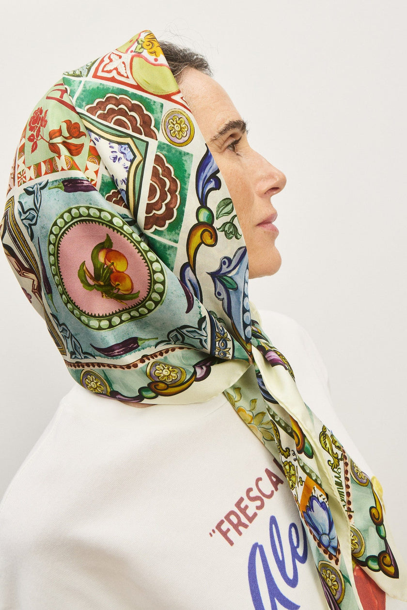 TOMMASINA SILK SCARF