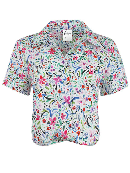 WHIMSY FLORAL ALI SHIRT