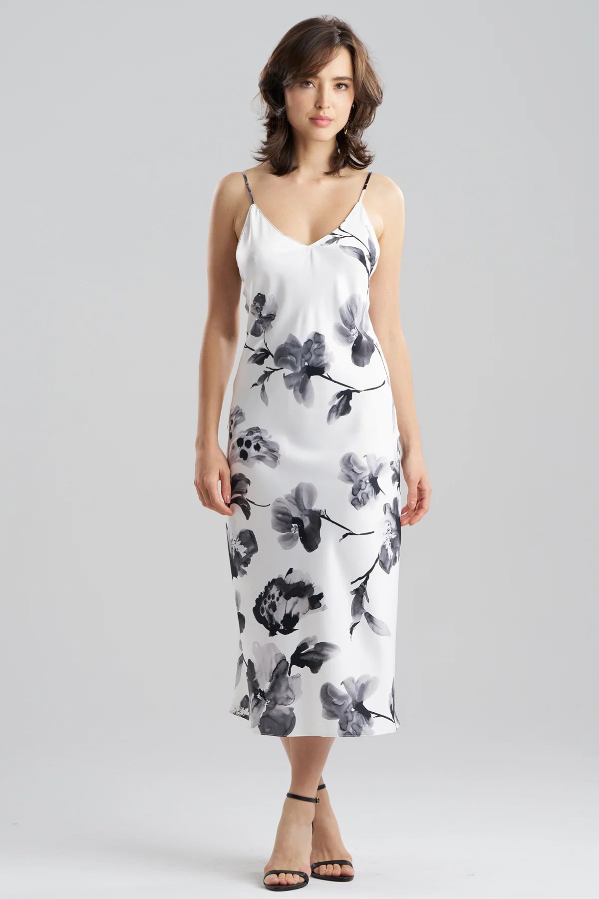 AURELIA CHARMEUSE SLIP DRESS