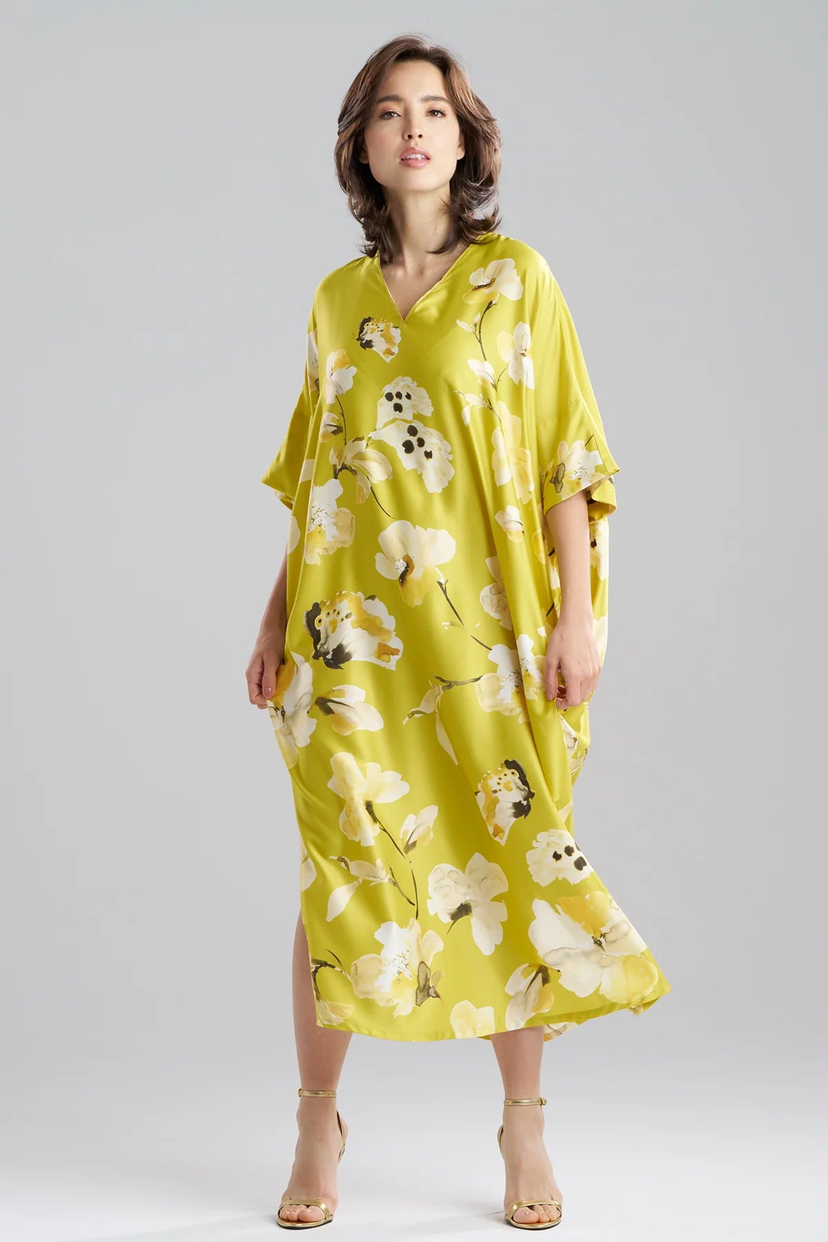 AURELIA CHARMEUSE VNECK CAFTAN