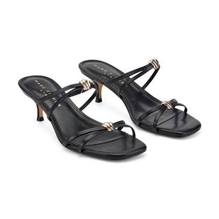 BAIZEL LEATHER MULE SANDAL