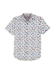 NEON WHEELS WOVEN SHIRT