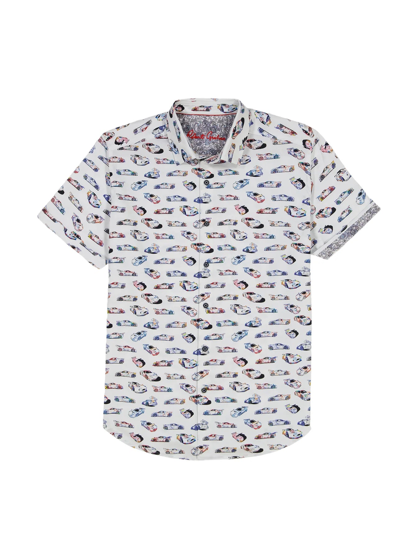 NEON WHEELS WOVEN SHIRT