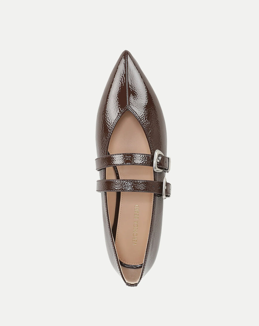 BANCROFT LEATHER MARY JANE FLAT