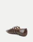 BANCROFT LEATHER MARY JANE FLAT