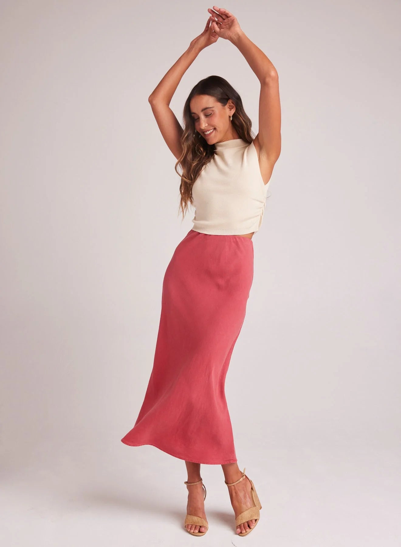 BIAS MIDI SKIRT