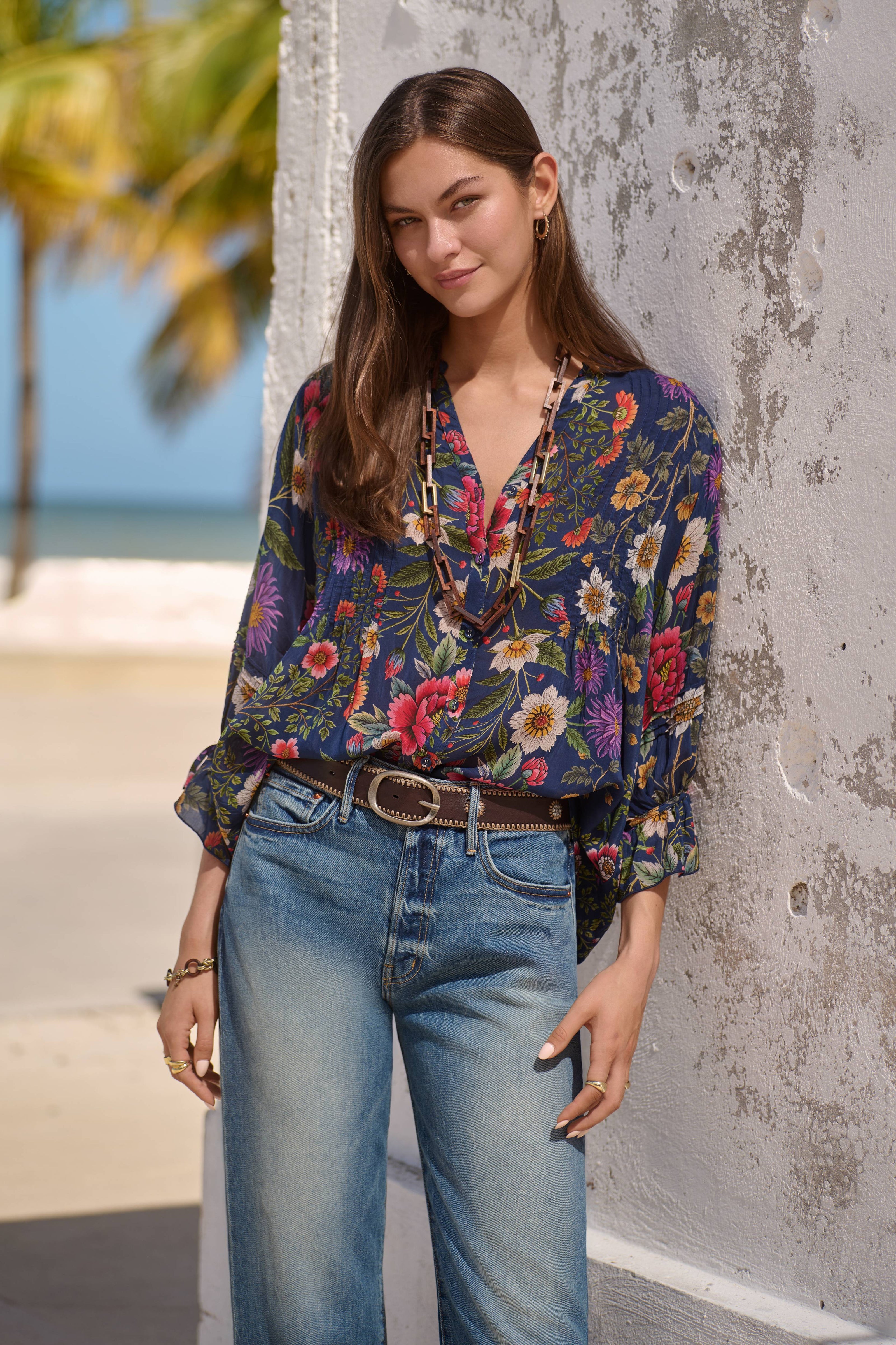DARMIS BLOUSE IN LILLA
