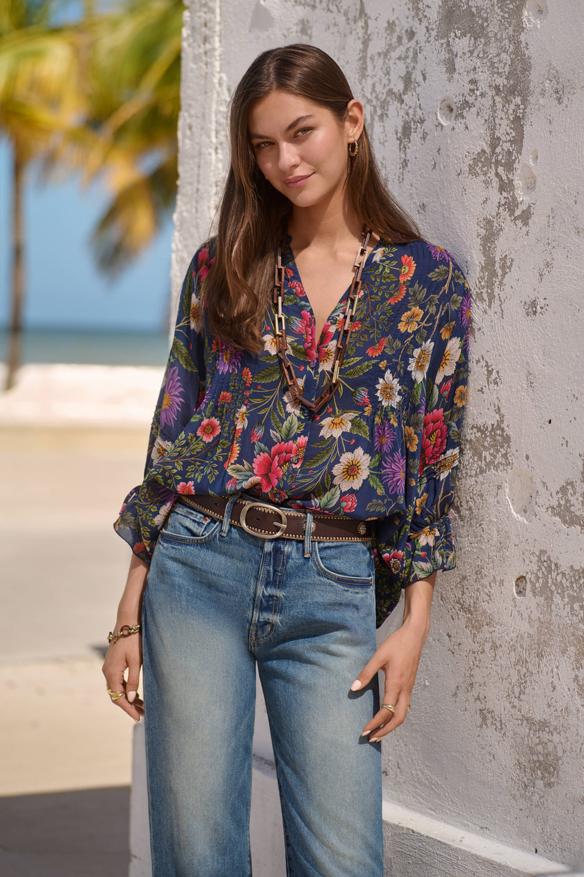 DARMIS BLOUSE IN LILLA