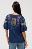 MARGOT SHORT SLEEVE BLOUSE