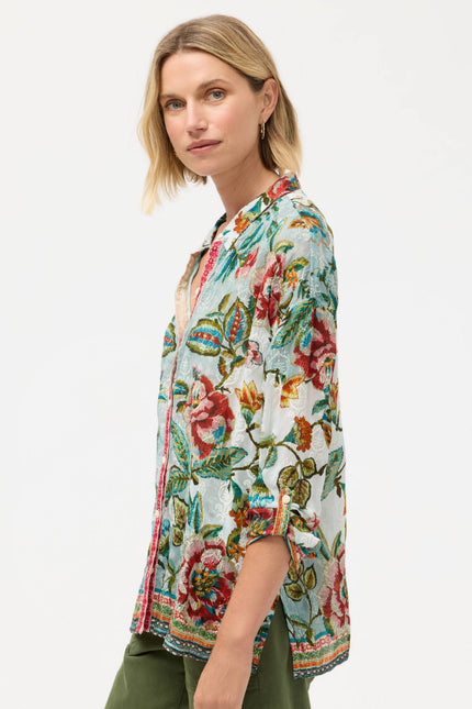 THE AUDREY BUTTON UP SHIRT IN GILLIAN