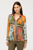 THE AUDREY BUTTON UP SHIRT WITH HIDDEN PLACKET