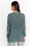 AUDREY MANDARIN COLLAR TUNIC