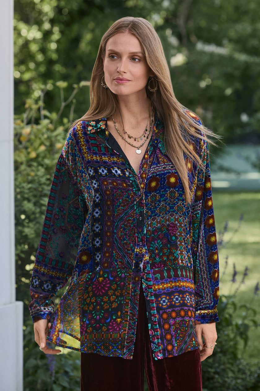 BINGLEY TUNIC SOPHIA BURNOUT