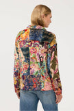 AMELIE SHERPA TRUCKER JACKET IN FABIANA SCARF