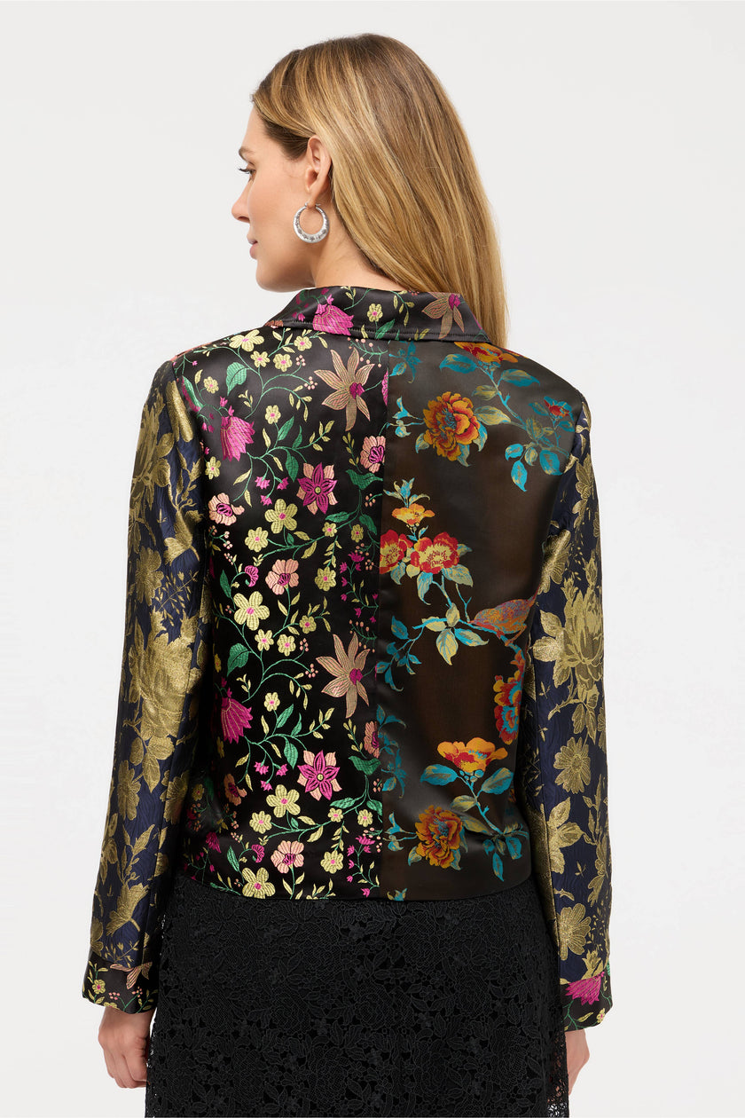 LIMITED EDITION JACQUARD CROPPED JACKET