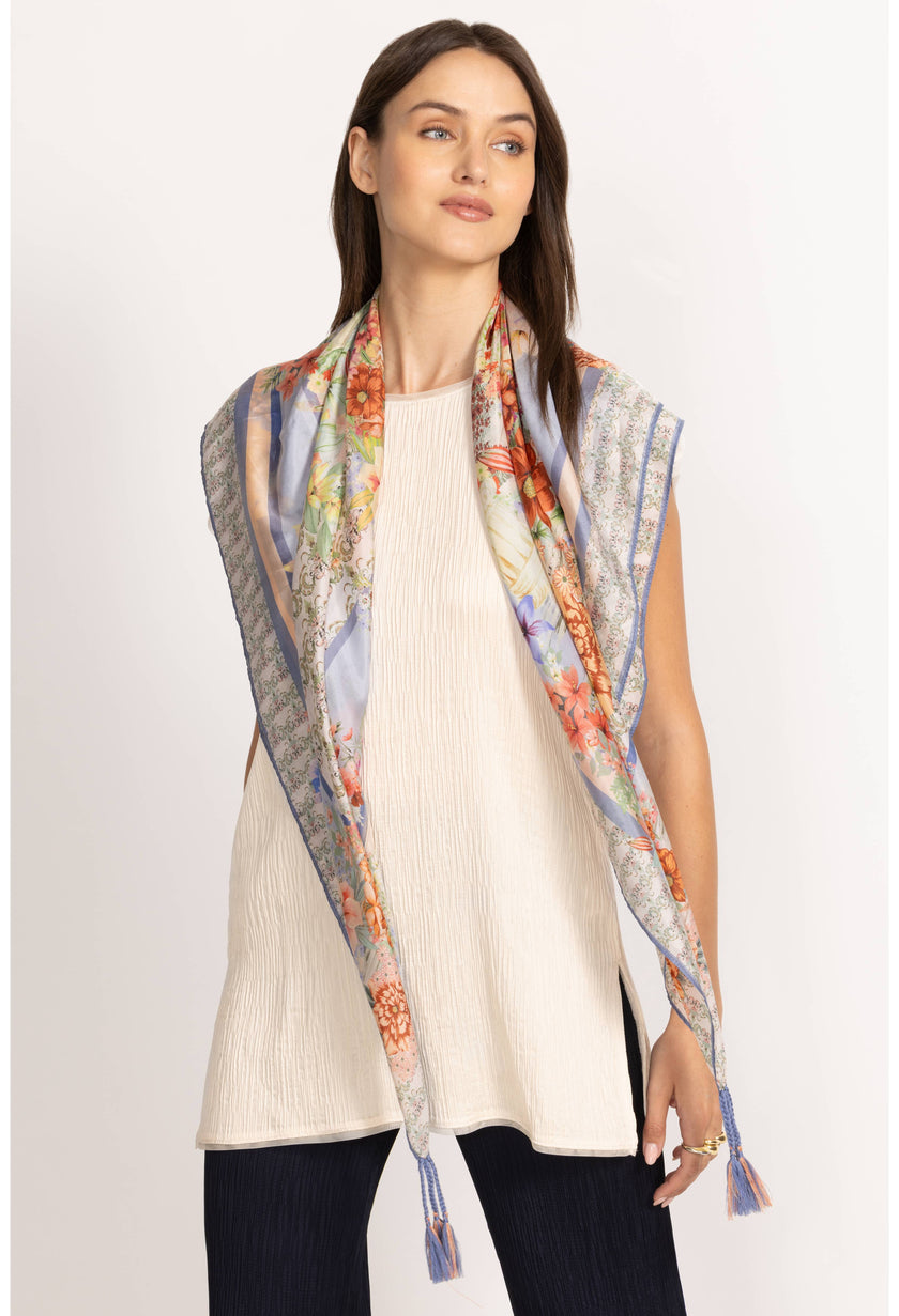 ASTERIA SILK SCARF