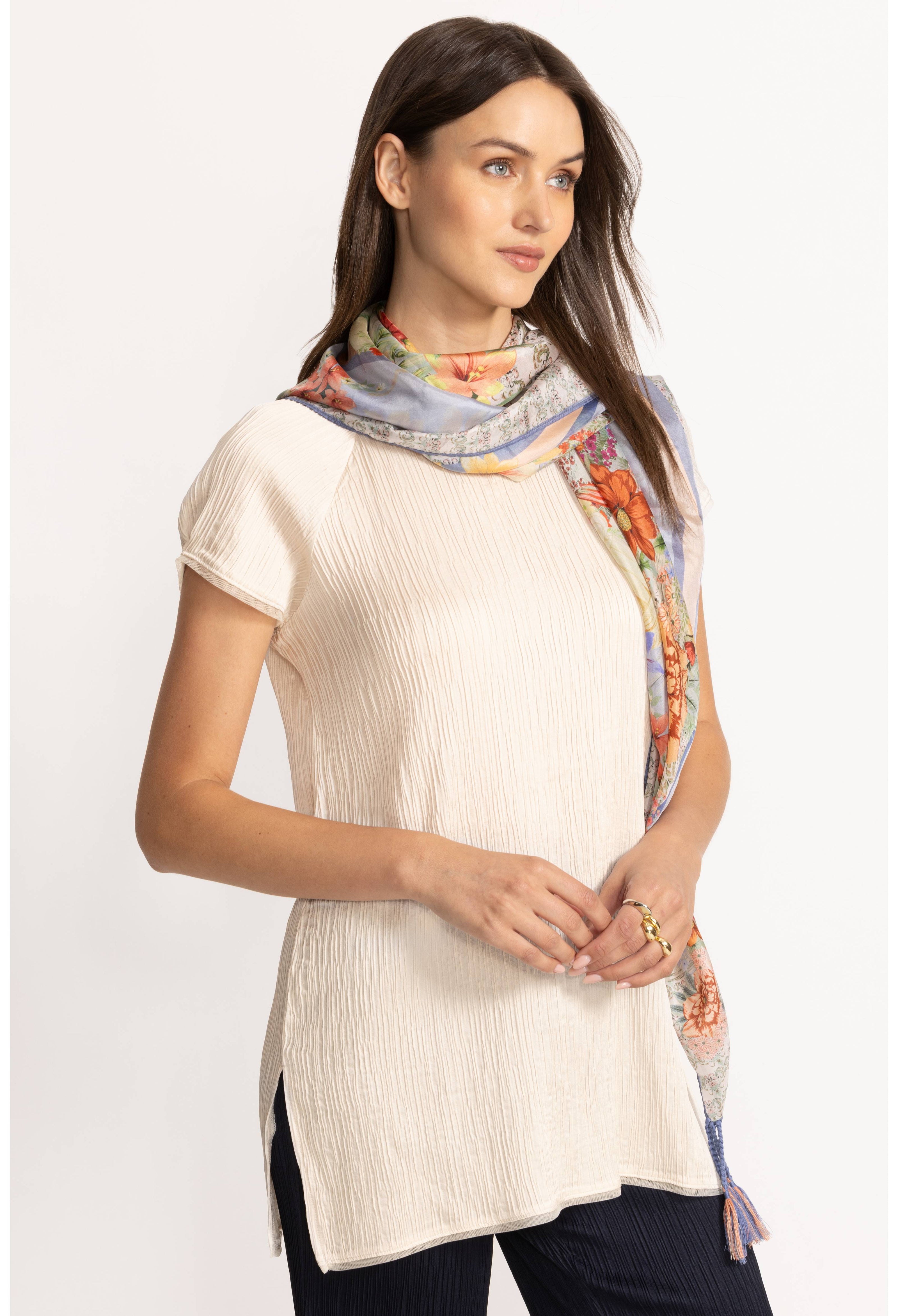 ASTERIA SILK SCARF