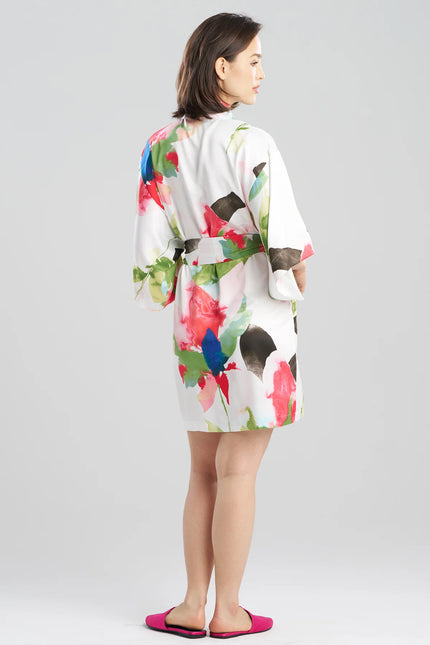 CALYPSO PRINTED CHARMEUSE WRAP
