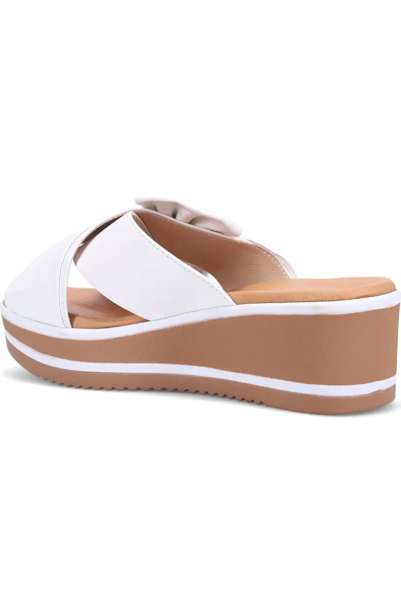 PAISLEE WEDGE SLIDE