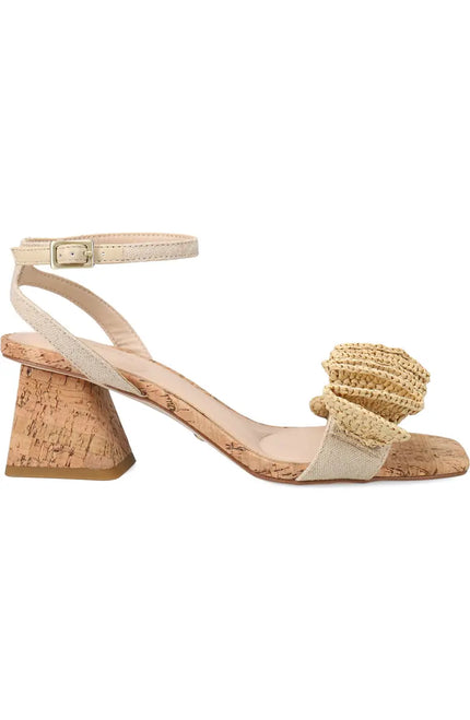 TIANN RAFFIA SANDAL