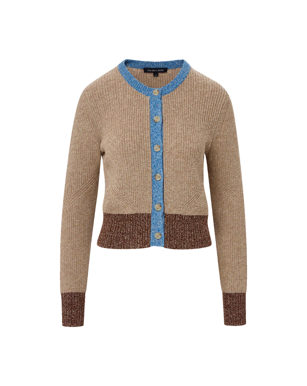 IBRA MERINO WOOL BLEND CARDIGAN