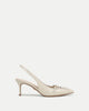 RASHIDA WOVEN SLINGBACK HEEL