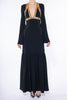DOUBLE CREPE GOWN
