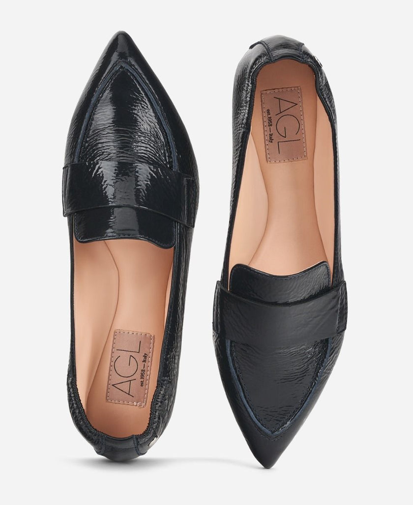 SOFTY MOC PATENT LEATHER MOCCASIN