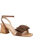 TIANN RAFFIA SANDAL